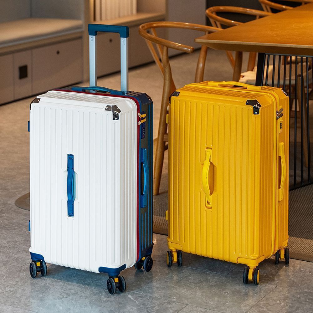 20-inch Lightweight & Durable Suitcase with Spinner Wheels – Suitable for Carry-on or Check-in, Features Combination Lock – Ideal for Women Travelers